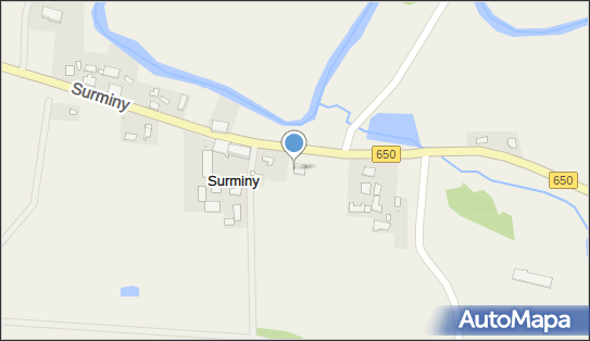 OSP Surminy, DW650, Surminy 9e, Surminy 19-520 - Straż Pożarna