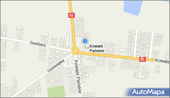 OSP w Kowalach Pańskich, DK 83, Kowale Pańskie 57, Kowale Pańskie 62-704 - Straż Pożarna, numer telefonu