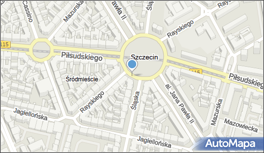 SPP - Podstrefa A, DW115, Plac Grunwaldzki, Szczecin - Strefa płatnego parkowania, godziny otwarcia