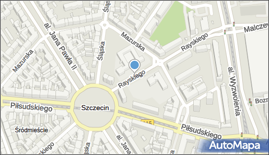 SPP - Podstrefa A, Rayskiego Ludomiła, gen. 9, Szczecin 70-426 - Strefa płatnego parkowania, godziny otwarcia