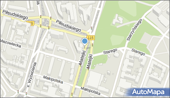 SPP - Podstrefa A, DW115, Jana Matejki, Szczecin - Strefa płatnego parkowania, godziny otwarcia