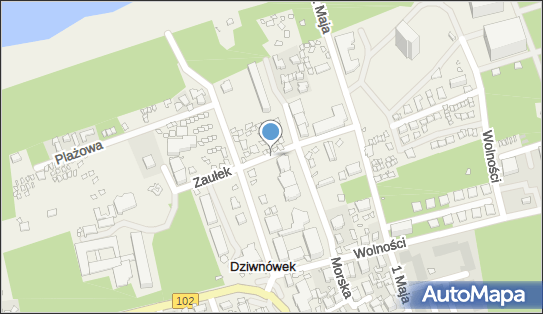 Strefa płatnego parkowania, Zaułek, Dziwnówek 72-420 - Strefa płatnego parkowania, godziny otwarcia