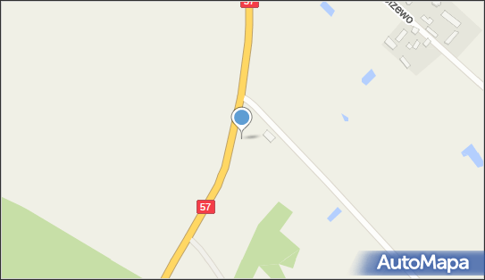 Szrot, Przy drodze nr 57, Nowe Gizewo - Szrot