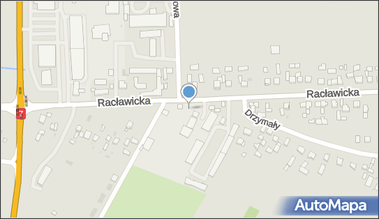 Plac targowy, DW 783, Racławicka, Miechów - Targowisko