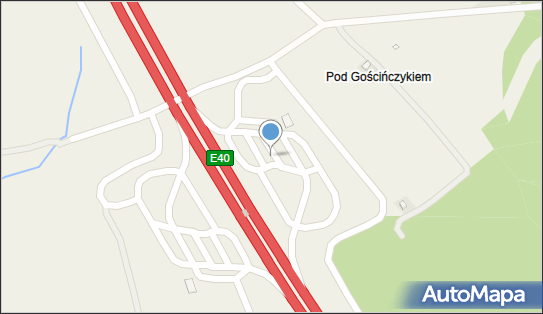 Parking TIR, A4, Pod Gościńczykiem - TIR - Parking