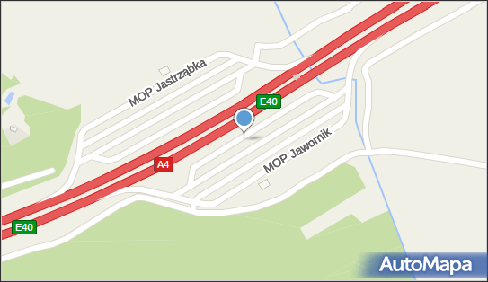 Parking TIR, A4, Jaźwiny - TIR - Parking