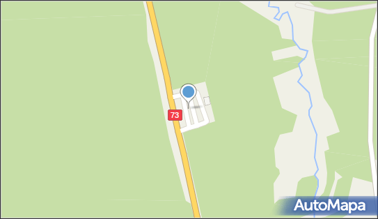 Parking TIR, DK 73, Kielecka 1, Lisów - TIR - Parking