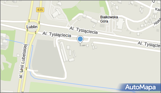 parking tir, Działkowa 13, Lublin 20-121 - TIR - Parking