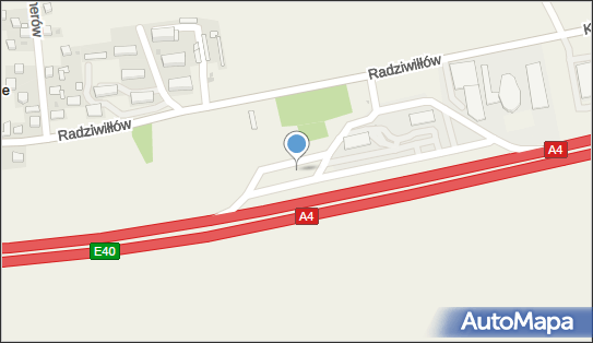 Parking TIR, AleksandrowiceA4E40E462, Aleksandrowice 32-084 - TIR - Parking