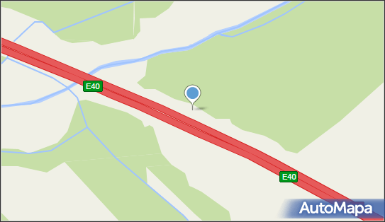 Parking TIR, A4E40, Osetnica - TIR - Parking