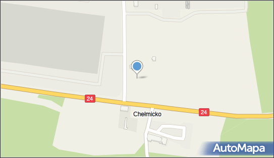 Parking TIR, Przy drodze 24, Chełmicko - TIR - Parking