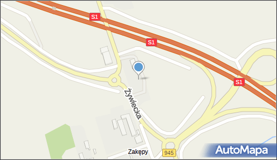 Parking - TIR, Żywiecka945, Rybarzowice 43-378 - TIR - Parking