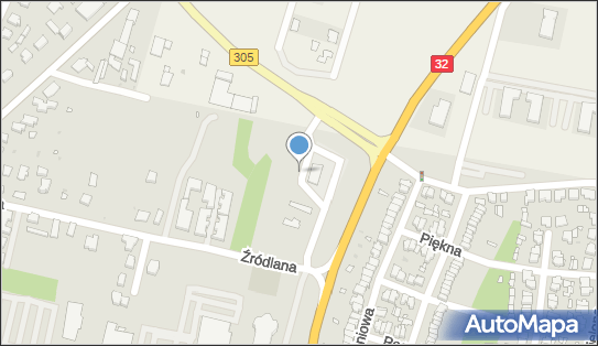 Przy stacji paliw ORLEN, Źródlana 34, Wolsztyn 64-200 - TIR - Parking