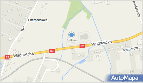 Przy Złotej Rybce, Wadowicka 5a, Inwałd 34-120 - TIR - Parking