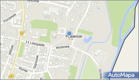 Toaleta publiczna, Podzamcze 1, Włodawa 22-200