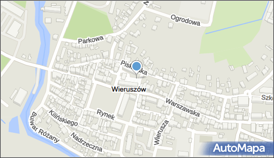Toaleta publiczna, Warszawska 5, Wieruszów 98-400