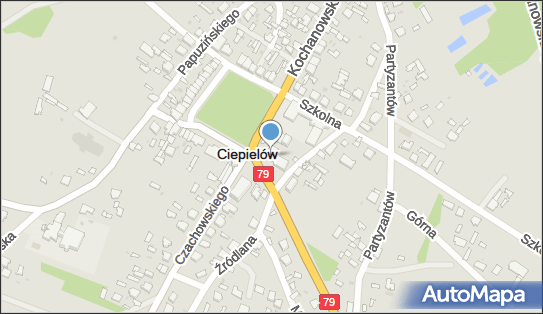 Top Market - Supermarket, Pl. Zwycięstwa 41, Ciepielów 27-310, numer telefonu