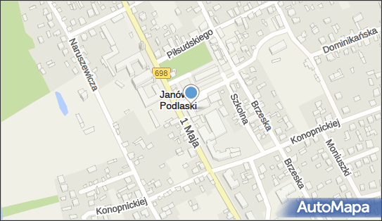 Top Market - Supermarket, 1-Go Maja 1, Janów Podlaski 21-505, numer telefonu