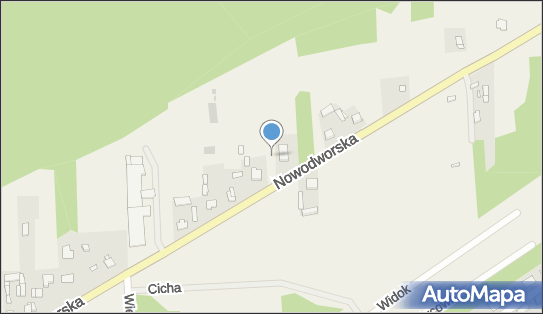 nr 0040, DW 631, Nowodworska, Olszewnica Stara - Trafostacja