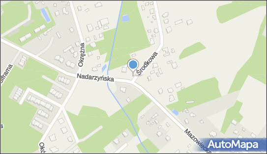 nr 0071, Środkowa, Kady 05-825 - Trafostacja