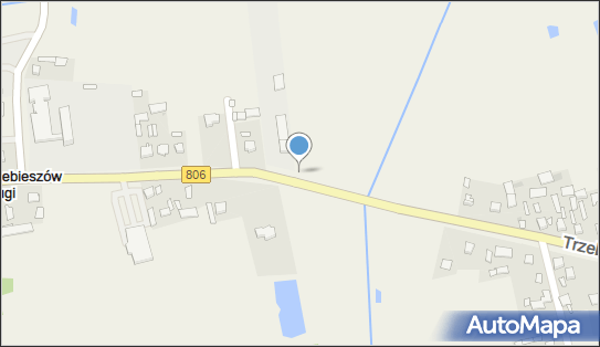 nr 0374, DW 806, Trzebieszów-Kolonia - Trafostacja