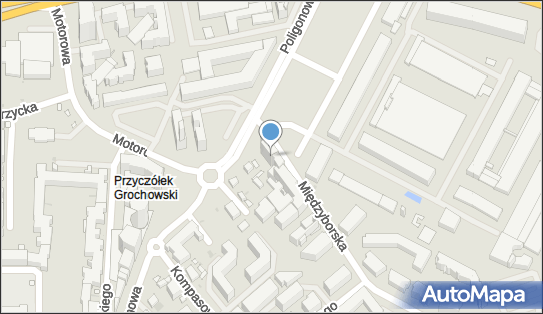 nr 10659, Międzyborska 23, Warszawa - Trafostacja