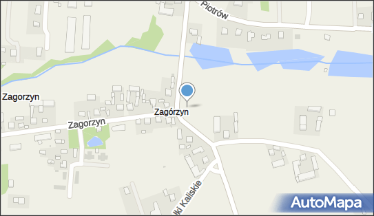 nr 17106, Zagorzyn, Zagorzyn 62-812 - Trafostacja