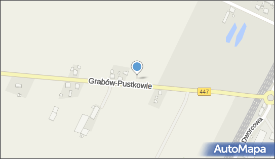 nr 21004, DW 447, Grabów nad Prosną - Trafostacja