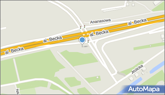 nr 2804, Aleja Becka JózefaE302, Warszawa 00-703 - Trafostacja