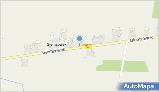 nr 3043, Giemzówek714, Giemzówek 95-006 - Trafostacja