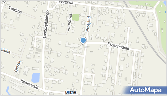nr 3508, Przejazd, Blizne Łaszczyńskiego 05-082 - Trafostacja
