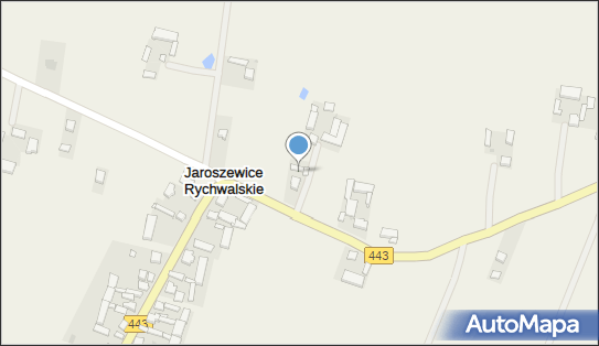 nr 50632, DW 443, Jaroszewice Rychwalskie - Trafostacja