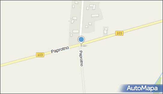 nr 6166, Paprotno, Paprotno 72-342 - Trafostacja