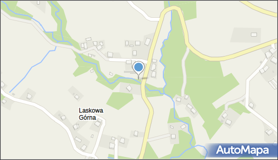 nr 7009, DW 965, Laskowa Górna - Trafostacja