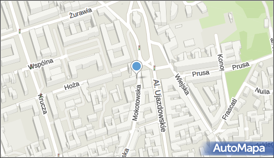 nr 7110, Mokotowska 71, Warszawa - Trafostacja