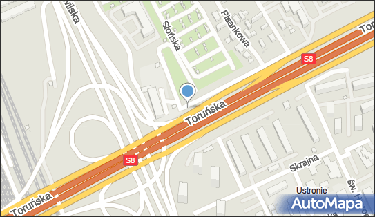 nr 9587, ToruńskaS8E67, Warszawa 03-226 - Trafostacja