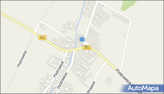 nr R-304-15, DW 363, Piotrowice - Trafostacja