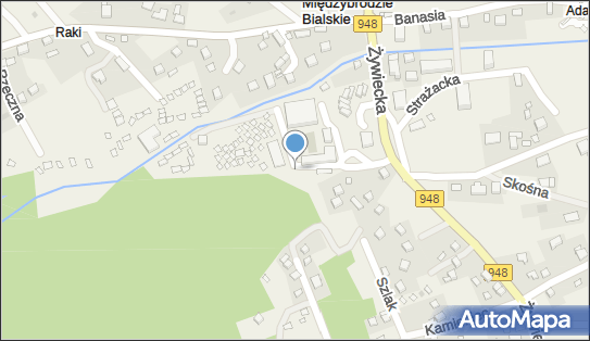 nr S-138, Brodek, Międzybrodzie Bialskie 34-312 - Trafostacja