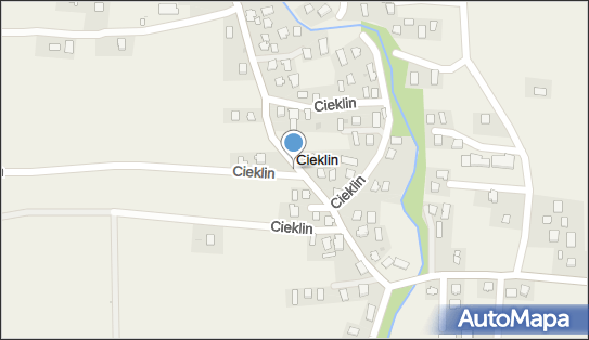 nr S-487, Cieklin, Cieklin 38-222 - Trafostacja