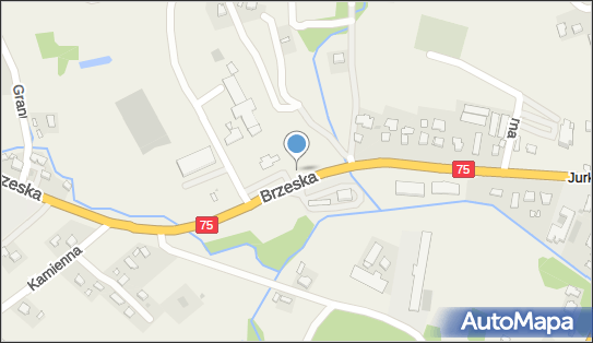 nr S-869, DK 75, Jurków 4, Jurków - Trafostacja