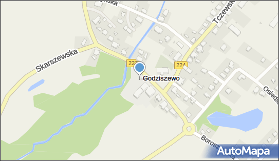 nr T-61567, DW222, Gdańska 7/9, Godziszewo 83-209 - Trafostacja