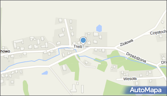 nr T-9258, ks. Zygmunta Trelli, Mechowo 84-106 - Trafostacja