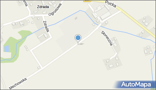 nr T-9484, Mechowska, Zdrada 84-100 - Trafostacja