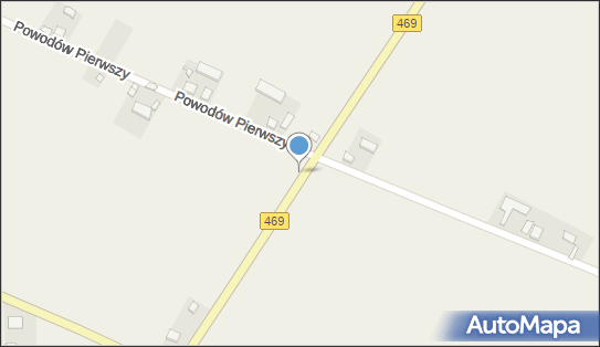 Trafostacja, DW 469, Łążki - Trafostacja