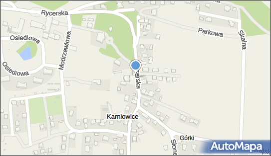 Trafostacja, Rycerska 23, Karniowice - Trafostacja