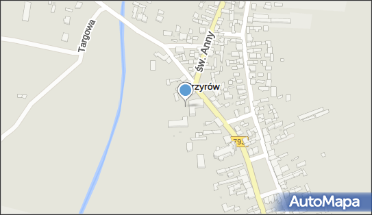 Trafostacja, DW 793, Częstochowska, Przyrów - Trafostacja