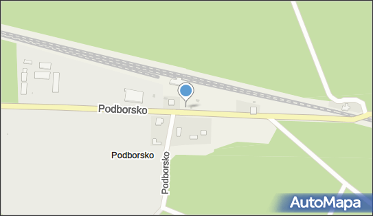 Trafostacja, DW 169, Podborsko - Trafostacja