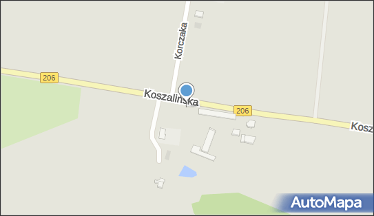 Trafostacja, DW 206, Koszalińska, Polanów - Trafostacja