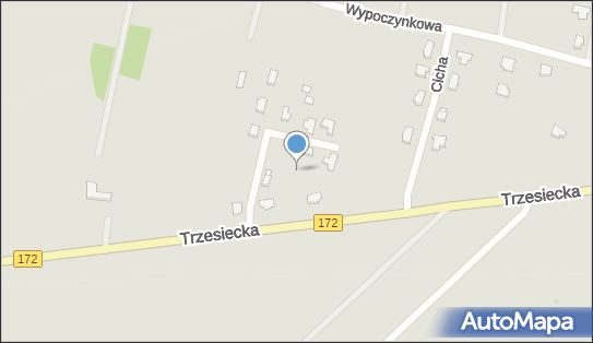 Trafostacja, DW 172, Trzesiecka, Szczecinek - Trafostacja