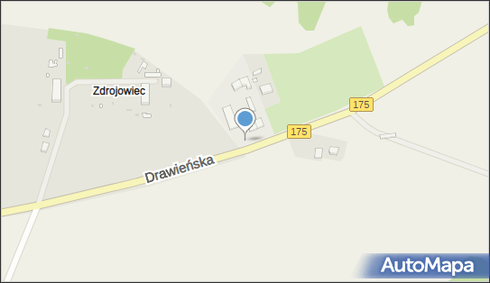 Trafostacja, DW 175, Dąbrowszczaków, Choszczno - Trafostacja